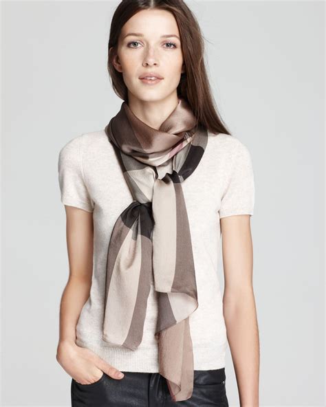 burberry silk satin scarf|burberry silk scarf price.